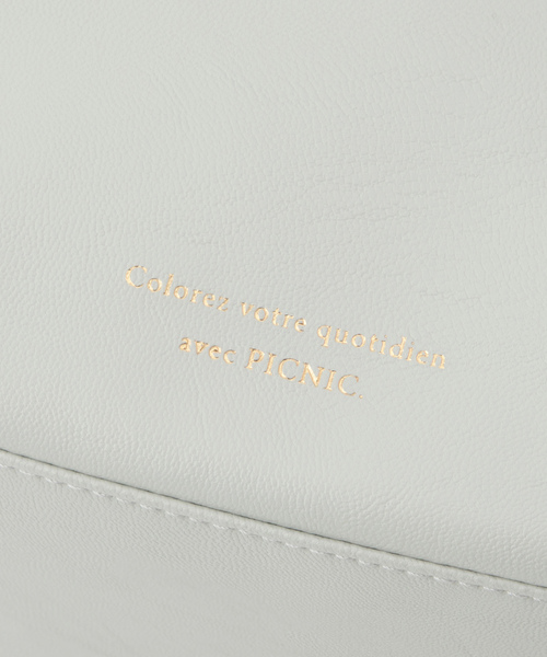 ROPE' PICNIC（ロペピクニック）の「【累計25,000点突破】洗えるメッシュハンドルミドルトートバッグ（トートバッグ・レディース・ライトグレー/シルバー系その他/ボルドー/イエロー系その他2/ホワイト系その他5・FREE）」の14枚目の写真