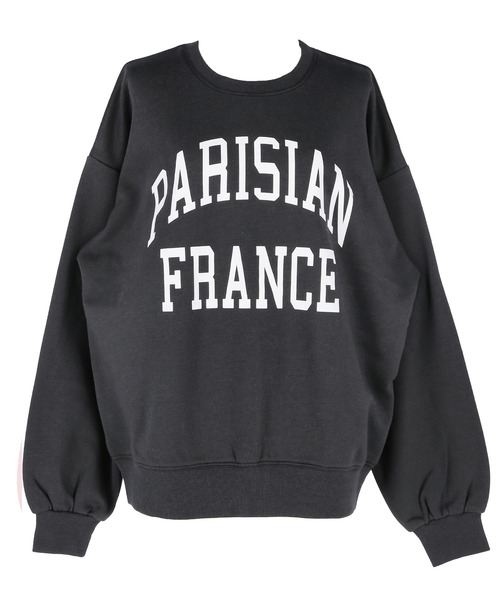 coca（coca）（コカ）の「ポリエステルコットン裏起毛アソートカレッジスウェット（スウェット・レディース・ピンク/グリーン/グレー/アイボリー/チャコール/オートミール・M/L）」の17枚目の写真