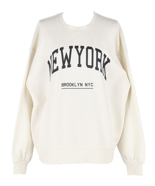 coca（coca）（コカ）の「ポリエステルコットン裏起毛アソートカレッジスウェット（スウェット・レディース・ピンク/グリーン/グレー/アイボリー/チャコール/オートミール・M/L）」の15枚目の写真