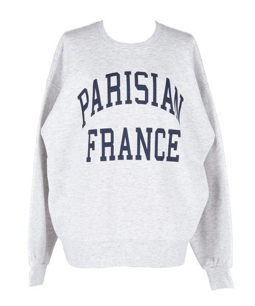 coca（coca）（コカ）の「ポリエステルコットン裏起毛アソートカレッジスウェット（スウェット・レディース・ピンク/グリーン/グレー/アイボリー/チャコール/オートミール・M/L）」の13枚目の写真