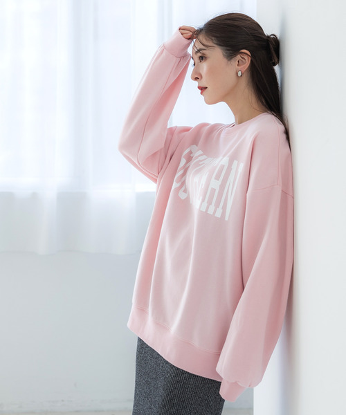 ポリエステルコットン裏起毛アソートカレッジスウェット（スウェット