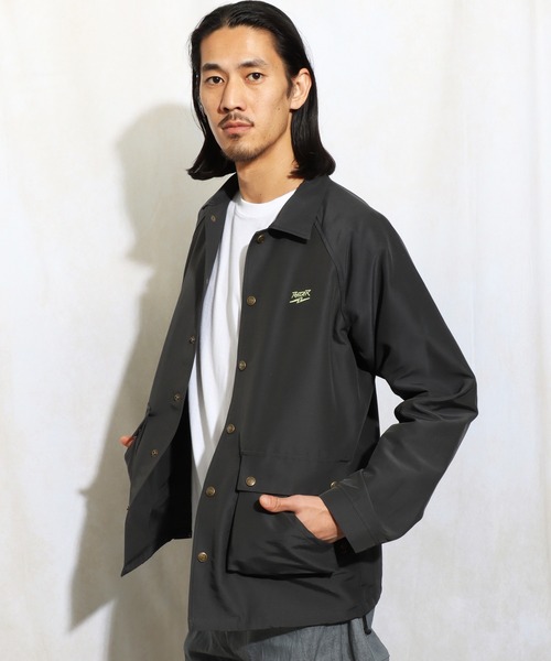ROTAR(ローター)の「Nylon grosgrain Hunting Coach Jacket(ナイロンジャケット・メンズ・ブルー/スミクロ・MEDIUM/LARGE/X-LARGE)」の4枚目の写真