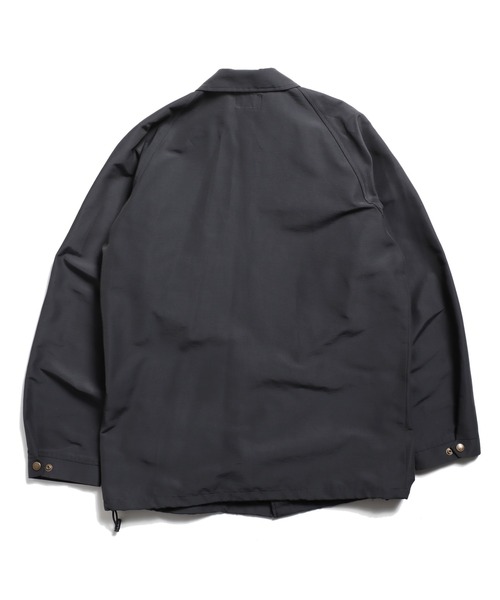ROTAR(ローター)の「Nylon grosgrain Hunting Coach Jacket(ナイロンジャケット・メンズ・ブルー/スミクロ・MEDIUM/LARGE/X-LARGE)」の12枚目の写真