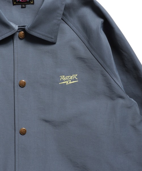 ROTAR(ローター)の「Nylon grosgrain Hunting Coach Jacket(ナイロンジャケット・メンズ・ブルー/スミクロ・MEDIUM/LARGE/X-LARGE)」の16枚目の写真