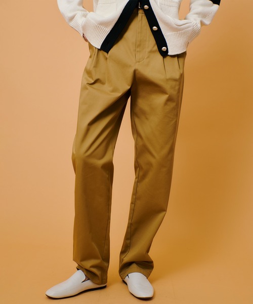 allureville(アルアバイル)の「ストレッチツイルチノパンツ(チノパンツ・レディース・ベージュ・1/2)」の10枚目の写真