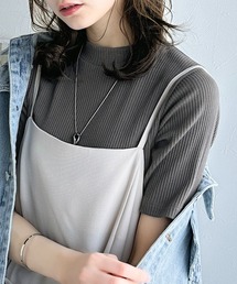 モックネック 半袖」に該当するレディースファッション通販 - ZOZOTOWN