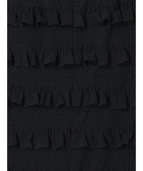 Samansa Mos2（サマンサ モスモス）の「オーバーレースフリルナロースカート（スカート・レディース・ブラック/オフホワイト/サックスブルー・F）」の11枚目の写真