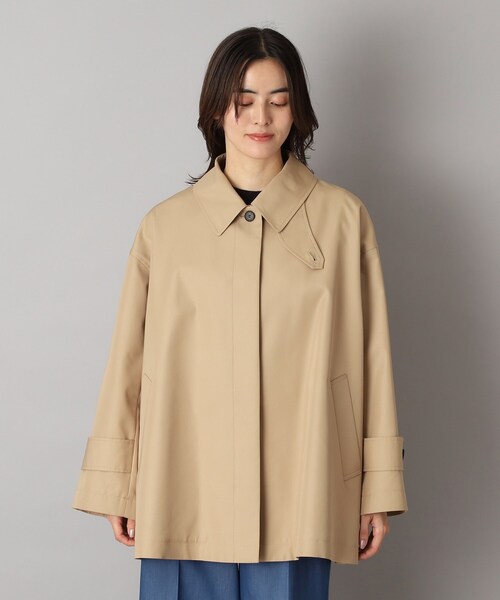 DRESSTERIOR（ドレステリア）の「Ａラインレインアウター（ステンカラーコート・レディース・ベージュ・34/36/38）」の18枚目の写真