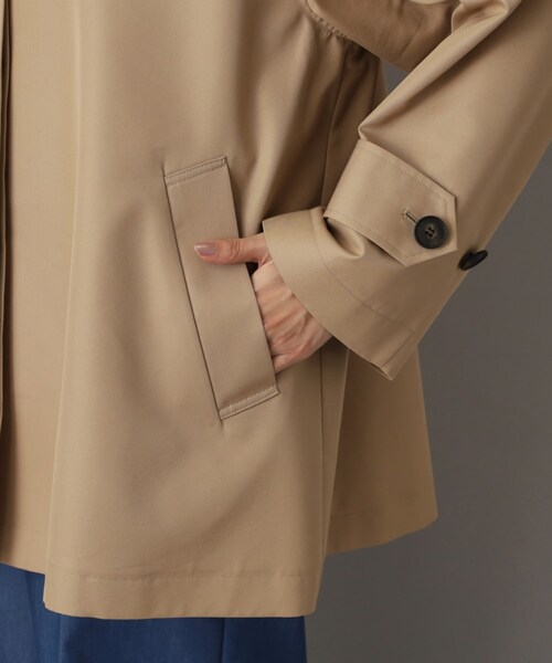 DRESSTERIOR（ドレステリア）の「Ａラインレインアウター（ステンカラーコート・レディース・ベージュ・34/36/38）」の3枚目の写真