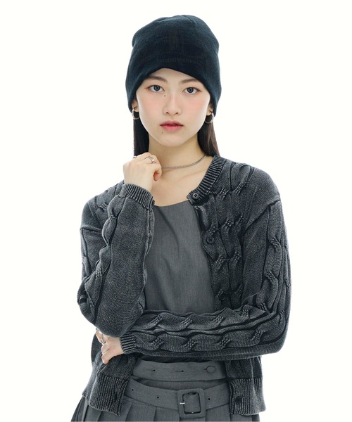 3.3 Field Trip／ピグメントニットカーデ（カーディガン/ボレロ）｜3.3 Field Trip （3.3フィールドトリップ） 5,891円