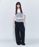 6(ロク)の「パンツ(スラックス)」