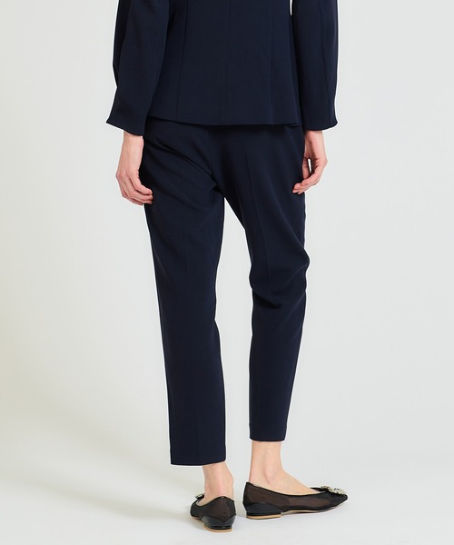 ESTNATION（エストネーション）の「ESTNATION / テーパードパンツ（その他パンツ・レディース・ネイビー/オフホワイト・38/36）」の4枚目の写真