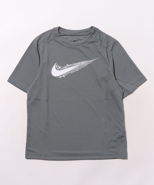 NIKE(ナイキ)の「《NIKEアパレル》B NK DF MULTI SS TOP HBR(Tシャツ/カットソー・キッズ・ブラック/レモンイエロー/ホワイト/スモークグレー/ブルー・150/140/130/160)」の3枚目の写真