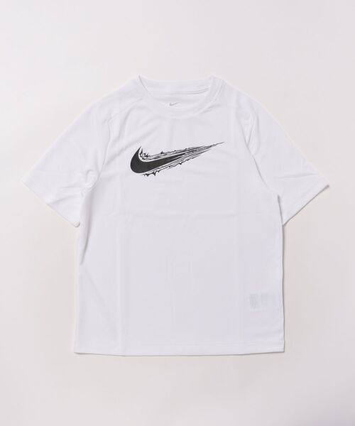 NIKE(ナイキ)の「《NIKEアパレル》B NK DF MULTI SS TOP HBR(Tシャツ/カットソー・キッズ・ブラック/レモンイエロー/ホワイト/スモークグレー/ブルー・150/140/130/160)」の2枚目の写真