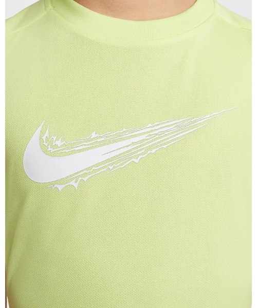 NIKE(ナイキ)の「《NIKEアパレル》B NK DF MULTI SS TOP HBR(Tシャツ/カットソー・キッズ・ブラック/レモンイエロー/ホワイト/スモークグレー/ブルー・150/140/130/160)」の14枚目の写真