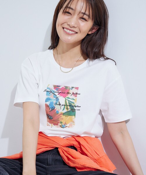 INDIVI（インディヴィ）の「【接触冷感／UVケア／選べるデザイン