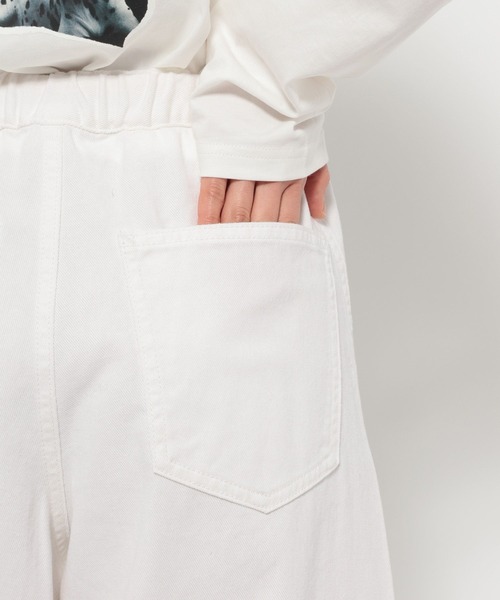 LEPSIM（レプシィム）の「イージーバギーデニム　290477（デニムパンツ・レディース・オフホワイト/ライトブルー/インディゴブルー/ブラック系その他/ブルー/ライトカーキ/ライトブラウン・FREE）」の12枚目の写真