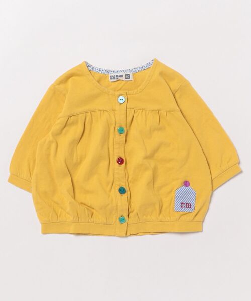 RAGMART(ラグマート)の「カーディガン 七分袖(カーディガン/ボレロ・キッズ・イエロー/パープル/ピンク・95cm/90cm/80cm)」の10枚目の写真