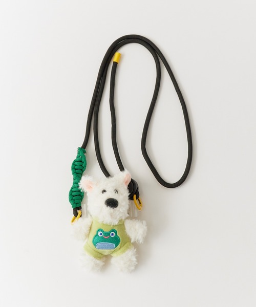 ROOPTOKYO（ループトウキョウ）の「犬ぬいぐるみ付きスマホショルダー