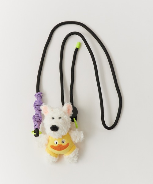 ROOPTOKYO（ループトウキョウ）の「犬ぬいぐるみ付きスマホショルダー
