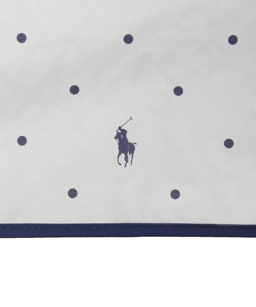 【新品】ポロ　ラルフローレン　日傘　ドット　ロゴ　折りたたみ傘 Amazon | [ポロラルフローレン] POLO RALPH LAUREN ポニー