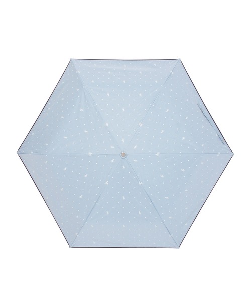 新品♡軽量 ポロラルフローレン　ドット柄　折りたたみ傘 WEB限定】遮光100％ 晴雨兼用 折りたたみ日傘 軽量 'ドット POLO