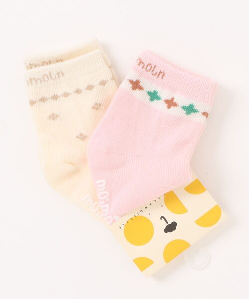moimoln（モイモルン）の「【2点セット】ノステルソックス（ソックス/靴下・キッズ・ピンク・10cm/12cm/14cm/16cm/18cm）」の6枚目の写真