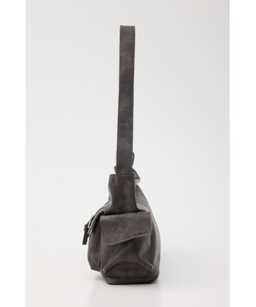 RODEO CROWNS WIDE BOWL（ロデオクラウンズワイドボウル）の「ダブルポケットショルダーバッグ（ショルダーバッグ・レディース・ダークグレー/ブラウン・FREE）」の16枚目の写真