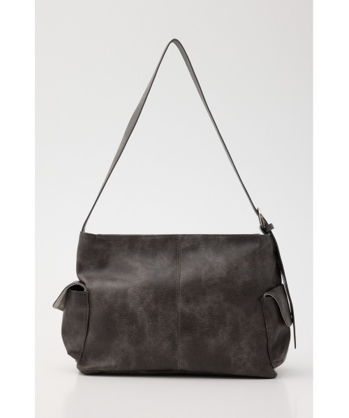 RODEO CROWNS WIDE BOWL（ロデオクラウンズワイドボウル）の「ダブルポケットショルダーバッグ（ショルダーバッグ・レディース・ダークグレー/ブラウン・FREE）」の17枚目の写真