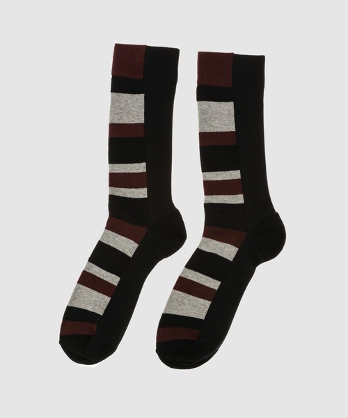 kolor BEACON（カラービーコン）の「25SBM- A07537（ソックス/靴下・メンズ・ブラック・FREE）」の2枚目の写真