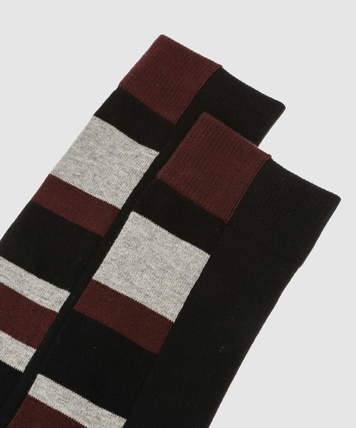 kolor BEACON（カラービーコン）の「25SBM- A07537（ソックス/靴下・メンズ・ブラック・FREE）」の4枚目の写真