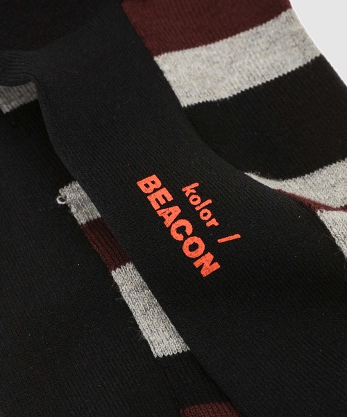 kolor BEACON（カラービーコン）の「25SBM- A07537（ソックス/靴下・メンズ・ブラック・FREE）」の6枚目の写真