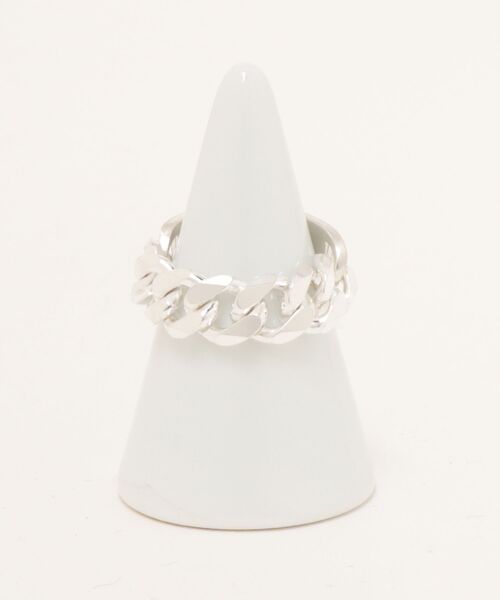 20/80（テゥエンティーエイティー）の「【20/80】トゥエンティーエイティー/STERLING SILVER ID CHAIN RING 8mm WIDTH（リング・メンズ・シルバー・2/1）」の2枚目の写真