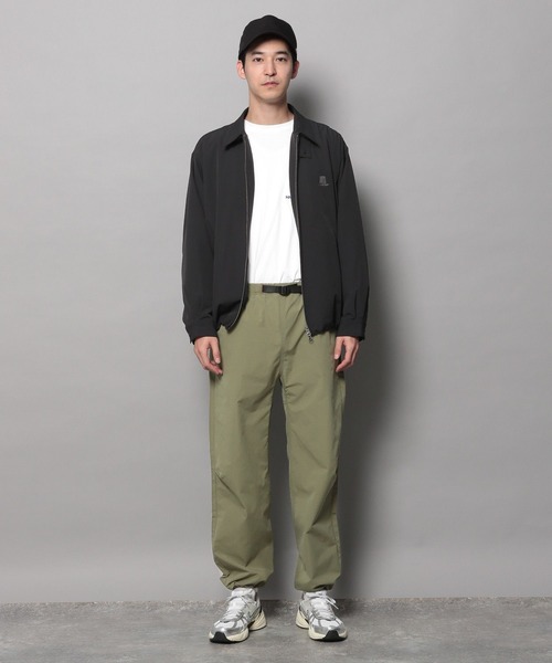 BAYFLOW（ベイフロー）の「【BUDDIES Dept.】ナイロンブルゾン[ストレッチ・イージーケア・マシンウォッシャブル]（ブルゾン・メンズ・ブラック/グレー・LARGE/MEDIUM）」の5枚目の写真