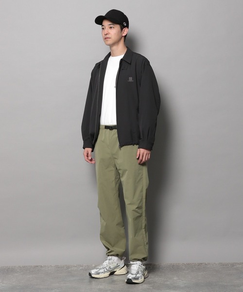 BAYFLOW（ベイフロー）の「【BUDDIES Dept.】ナイロンブルゾン[ストレッチ・イージーケア・マシンウォッシャブル]（ブルゾン・メンズ・ブラック/グレー・LARGE/MEDIUM）」の6枚目の写真