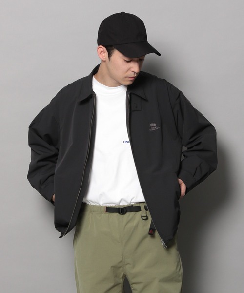 BAYFLOW（ベイフロー）の「【BUDDIES Dept.】ナイロンブルゾン[ストレッチ・イージーケア・マシンウォッシャブル]（ブルゾン・メンズ・ブラック/グレー・LARGE/MEDIUM）」の7枚目の写真