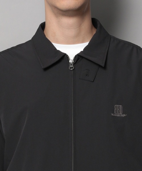 BAYFLOW（ベイフロー）の「【BUDDIES Dept.】ナイロンブルゾン[ストレッチ・イージーケア・マシンウォッシャブル]（ブルゾン・メンズ・ブラック/グレー・LARGE/MEDIUM）」の12枚目の写真