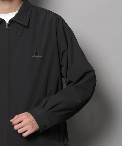 BAYFLOW（ベイフロー）の「【BUDDIES Dept.】ナイロンブルゾン[ストレッチ・イージーケア・マシンウォッシャブル]（ブルゾン・メンズ・ブラック/グレー・LARGE/MEDIUM）」の15枚目の写真