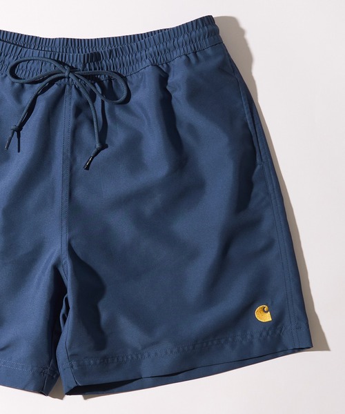 Carhartt WIP(カーハートダブリューアイピー)の「【Carhartt WIP】CHASE SWIM TRUNKS I035062(その他パンツ・メンズ・ブラック/ブルー/グリーン・XL/L/M)」の3枚目の写真