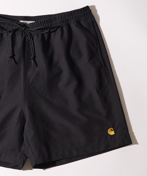 Carhartt WIP(カーハートダブリューアイピー)の「【Carhartt WIP】CHASE SWIM TRUNKS I035062(その他パンツ・メンズ・ブラック/ブルー/グリーン・XL/L/M)」の1枚目の写真