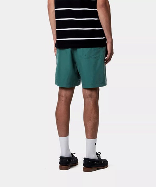 Carhartt WIP(カーハートダブリューアイピー)の「【Carhartt WIP】CHASE SWIM TRUNKS I035062(その他パンツ・メンズ・ブラック/ブルー/グリーン・XL/L/M)」の8枚目の写真