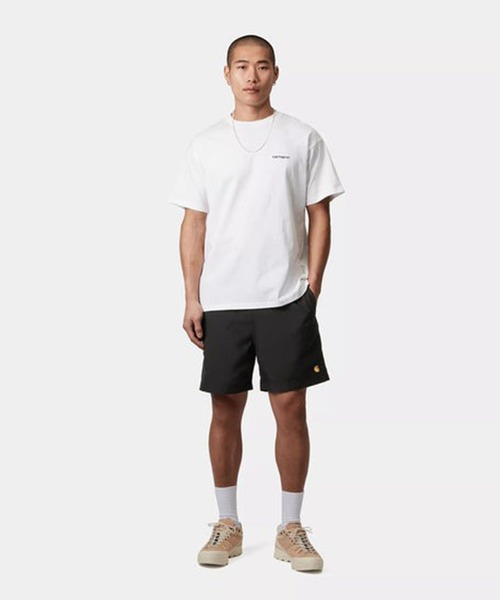 Carhartt WIP(カーハートダブリューアイピー)の「【Carhartt WIP】CHASE SWIM TRUNKS I035062(その他パンツ・メンズ・ブラック/ブルー/グリーン・XL/L/M)」の6枚目の写真