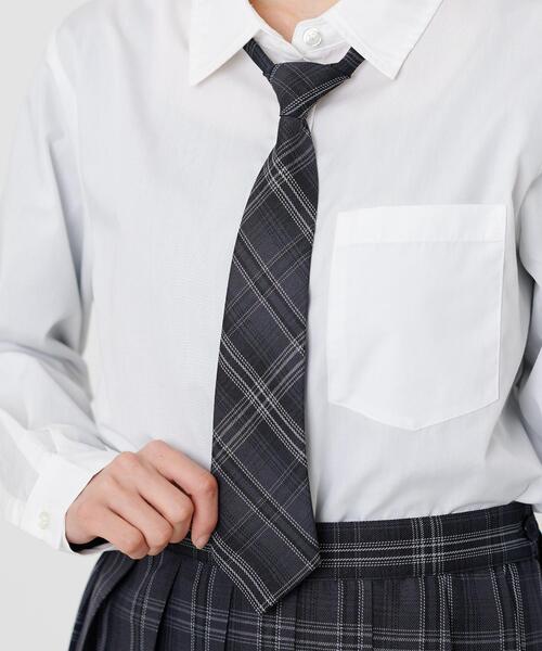 WEGO(ウィゴー)の「WEGO/チェックスクールネクタイ(ネクタイ・レディース・ホワイト系その他2/ホワイト系その他3/ブラック系その他2/ブラック系その他3/グレー系その他2/ブルー系その他2/ブルー系その他3/パープル系その他2/レッド系その他2/パープル系その他3/その他1/その他2/その他3/グレー系その他3/ブラウン系その他3/レッド系その他3/ベージュ系その他2/その他5/その他6/ブラウン系その他2/その他4・FREE)」の16枚目の写真