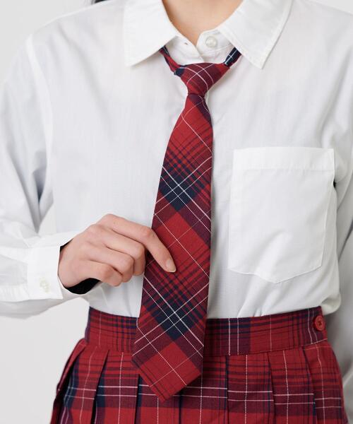 WEGO(ウィゴー)の「WEGO/チェックスクールネクタイ(ネクタイ・レディース・ホワイト系その他2/ホワイト系その他3/ブラック系その他2/ブラック系その他3/グレー系その他2/ブルー系その他2/ブルー系その他3/パープル系その他2/レッド系その他2/パープル系その他3/その他1/その他2/その他3/グレー系その他3/ブラウン系その他3/レッド系その他3/ベージュ系その他2/その他5/その他6/ブラウン系その他2/その他4・FREE)」の14枚目の写真
