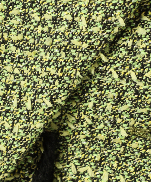 セール】《SP》GIOLICAツイードWIDE ジャケット（ノーカラージャケット