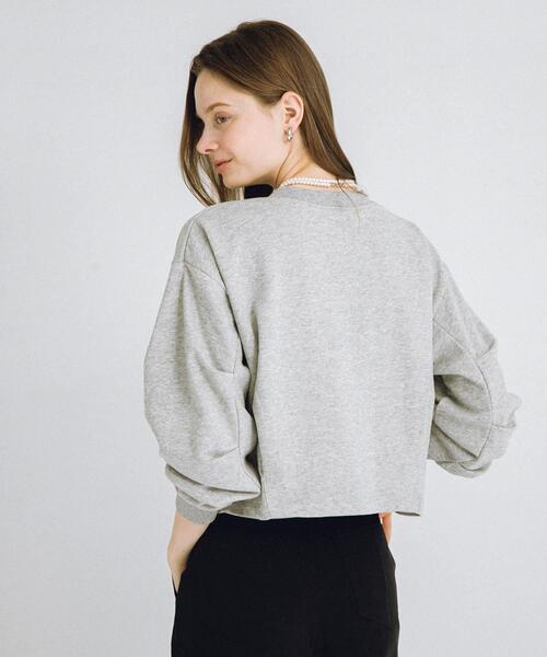 URBAN RESEARCH Sonny Label(アーバンリサーチサニーレーベル)の「裏毛スウェットタックデザインスリーブプルオーバー(スウェット・レディース・グレー/チャコールグレー/オフホワイト・FREE)」の19枚目の写真