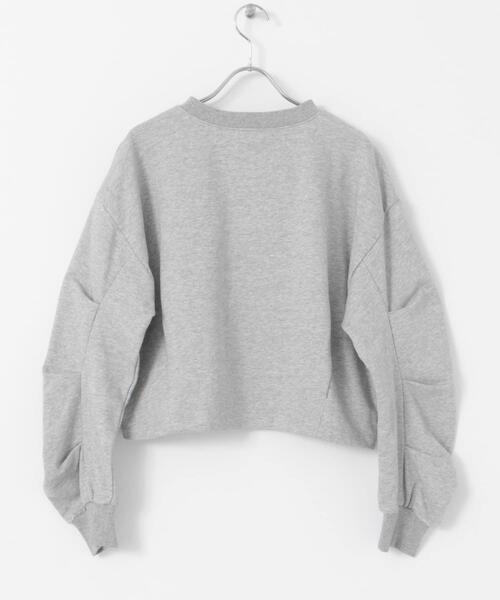 URBAN RESEARCH Sonny Label(アーバンリサーチサニーレーベル)の「裏毛スウェットタックデザインスリーブプルオーバー(スウェット・レディース・グレー/チャコールグレー/オフホワイト・FREE)」の15枚目の写真