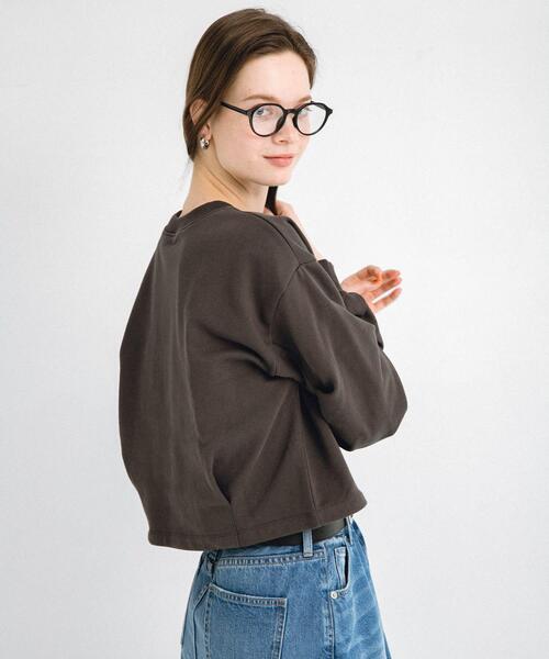 URBAN RESEARCH Sonny Label(アーバンリサーチサニーレーベル)の「裏毛スウェットタックデザインスリーブプルオーバー(スウェット・レディース・グレー/チャコールグレー/オフホワイト・FREE)」の10枚目の写真