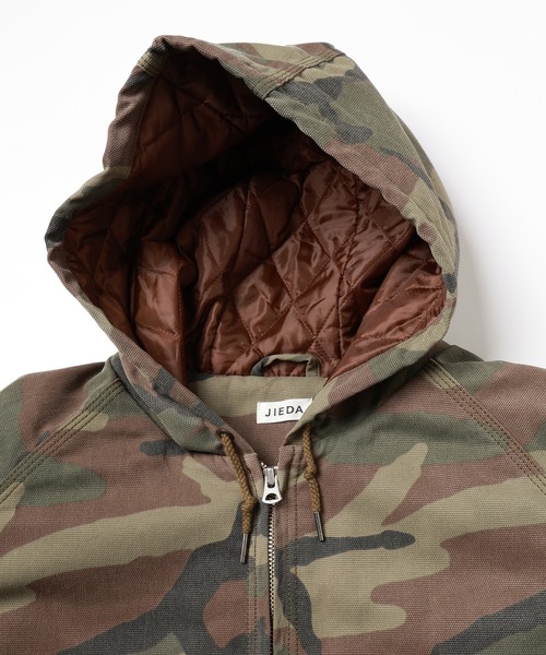 JIEDA(ジエダ)の「FADE CAMO NYLON PARKA(ブルゾン・メンズ・カモフラージュ・2/1)」の10枚目の写真