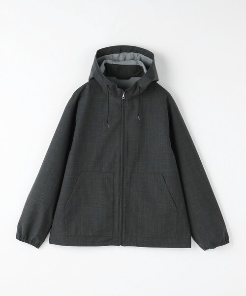 green label relaxing（グリーンレーベルリラクシング）の「T/W 3レイヤー フード ブルゾン ‐撥水・防風‐（ブルゾン・メンズ・グレー/ネイビー・XL/L/S/M）」の19枚目の写真